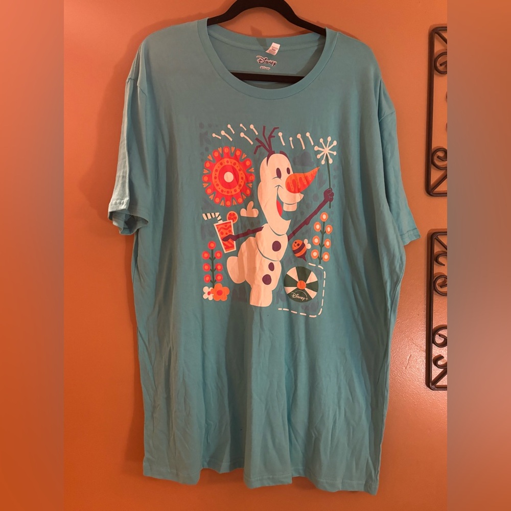 Disney Olaf Tee Shirt 2XL